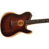 Fender American Acoustasonic Telecaster All-Mahogany Ebony Fingerboard Bourbon Burst